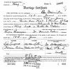 Alexander N. & Nettie M (Colvin) MacLellan marriage certificate
