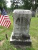 James & Anna (Wheeler) Brickett gravestone