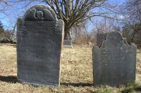 James & Elizabeth (Worth) Brown gravestones