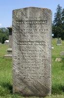 Mary (Greanleaf) Carr gravestone