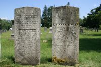William Carr family gravestones