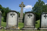 Louisa Jane Emery and Frances Jarvis Emery gravestones