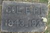 Colonel Edward P. Farr gravestone