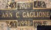Ann C. (McGurk) Gaglione gravestone