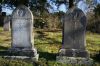 Theophilus & Roxanna (Messer) Haseltine gravestones