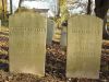 Rev. Moses & Abby (Bartlet) Kimball gravestones