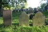 Col. Samuel Moody & wives Jane (Dole) and Sarah (Cushing) gravestones