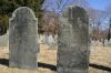 Joseph & Anna (March) Newell gravestones