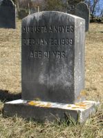 Ann Augusta (Smith) Noyes gravestone