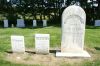 Ann Maria E. Noyes and nephews Charley & Lester S. Weare gravestones