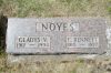 C. Bennett & Gladys Victoria (Johnson) Noyes gravestone