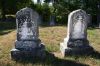 Moses 'Charles' & Mary Helen (Pattee) Noyes gravestones