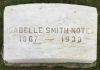 Isabelle (Smith) Noyes gravestone