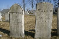 James & John Noyes gravestones