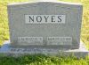 Lauriston F. & Mertie (Stowe) Noyes gravestone