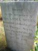Lydia (Rogers) Noyes gravestone
