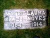 Mattie Laura (Elwell) Noyes gravestone