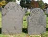 Dr. Nicholas & Sarah (Ward) Noyes gravestones