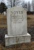 Thurston P. and brother Gilbert A. Noyes, Jr. gravestone