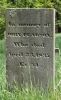 John Pearson gravestone