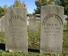 George & Charlotte (Smith) Poor gravestones