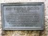 First Settlers Burying Ground plaque