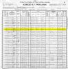 1900 Lancaster, New Hampshire census - Charles C. Noyes family