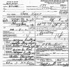 James Elma 'Alma' Noyes death certificate