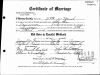 Leonard A. & Phyllis D. (Kienow) marriage certificate