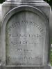 Charity Ann (Stover) Merrill gravestone