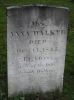 Ann Eliza (Fickett) Walker gravestone