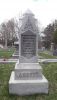 Nathan B. & Elizabeth L. (Noyes) Abbott gravestone