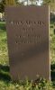 John Adams gravestone