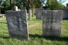 Moses & Marcia (Leigh) (Lunt) Adams gravestones