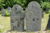 Stephen and daughter Judith Adams gravestones
