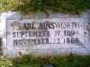 S. Earl Ainsworth footstone