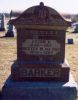 Anson A. & Hester M. (Foote) Barker gravestone