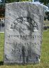 Mary (Sargent) Bartlett gravestone
