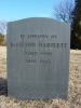 Richard Bartlett memorial gravestone