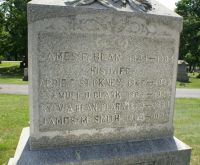 James F. Bean monument
