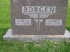 Ole C. & Karen Borgen gravestone