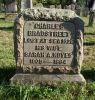 Charles & Sarah A. (Noyes) Bradstreet gravestone