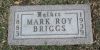 Mark Roy Briggs gravestone