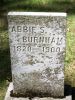 Abbie (Scott) Burnham gravestone