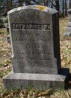 Catharine B. (Merrill) Carleton gravestone