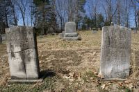 Nathan & Betsey (Warner) Chase gravestones
