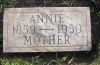 Annie (Wilson) Clelland gravestone