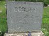 Greenfield Preston & Dorcas (White) Coburn gravestone