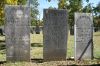 Cogswell, Choate and Low gravestones