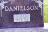 Alice E. (Siebold) (Noyes) Danielson gravestone - close